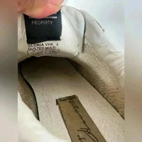 Vintage Havana Quilted Kate Snake Girl Sneakers Size 4 - Picture 8 of 8